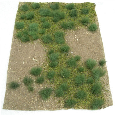 JTT Scenery 95601 Landscaping Details | Green Grassland | 5x7" sheet