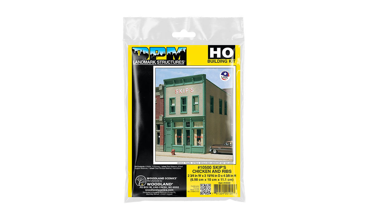 Skip's Chicken and Ribs - HO Scale Kit