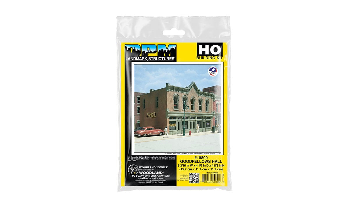 Goodfellows Hall - HO Scale Kit