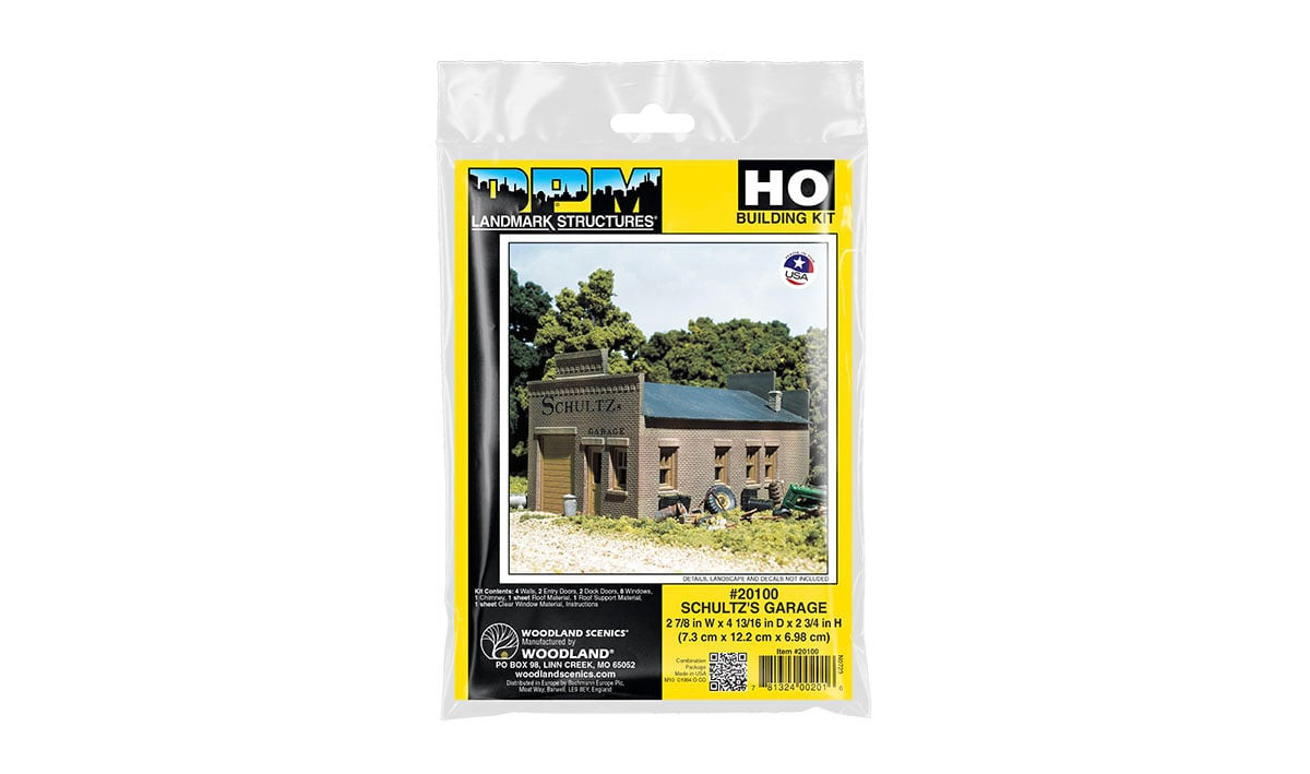 Schultz's Garage - HO Scale Kit