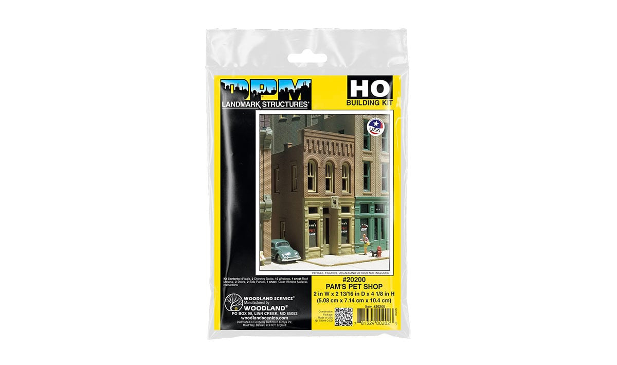 Pam's Pet Shop - HO Scale Kit