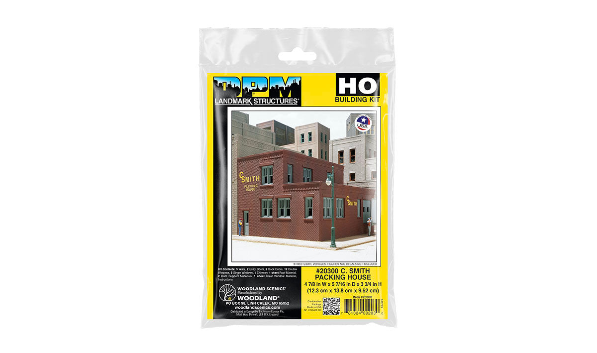 20300 C. Smith Packing House - HO Scale Kit