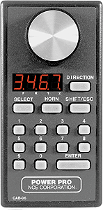 39 Cab06e Throttle Engineer / Intermediate cab w/LED display - Encoder speed control