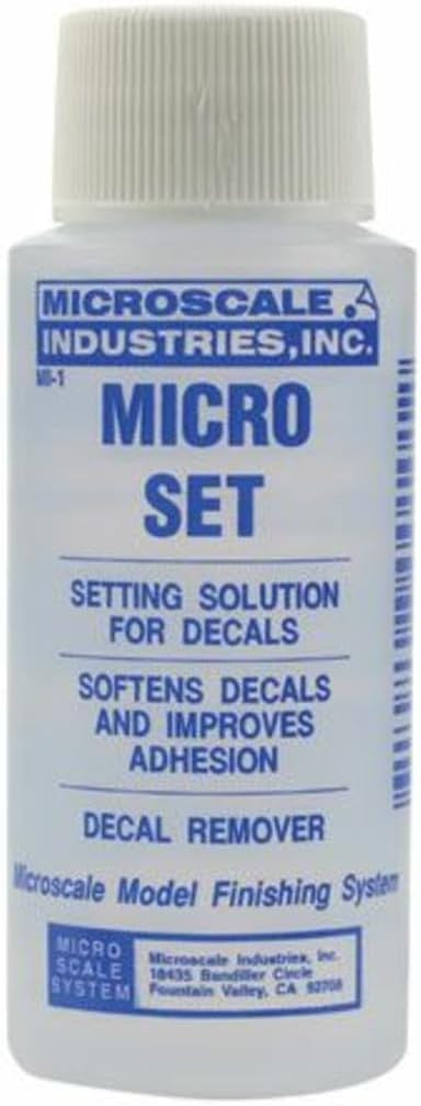 Micro Set Decal Setting Solution/Remover | 1 oz.