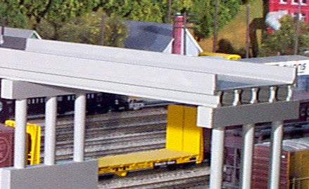RIX 111 Modern 50′ Highway Overpass (HO) Bridge Only