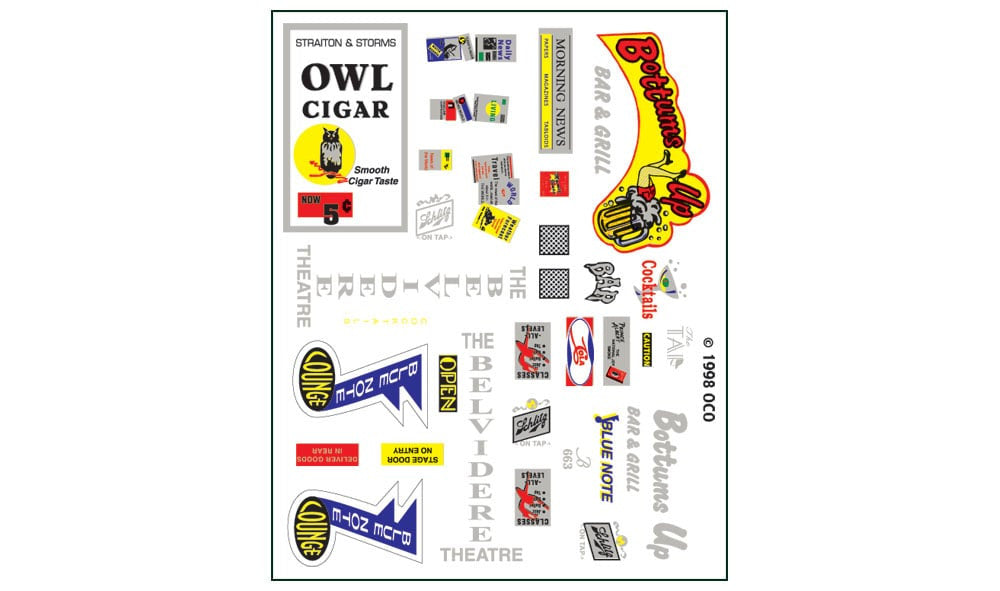 Night Life - N Scale Kit | DPM Gold