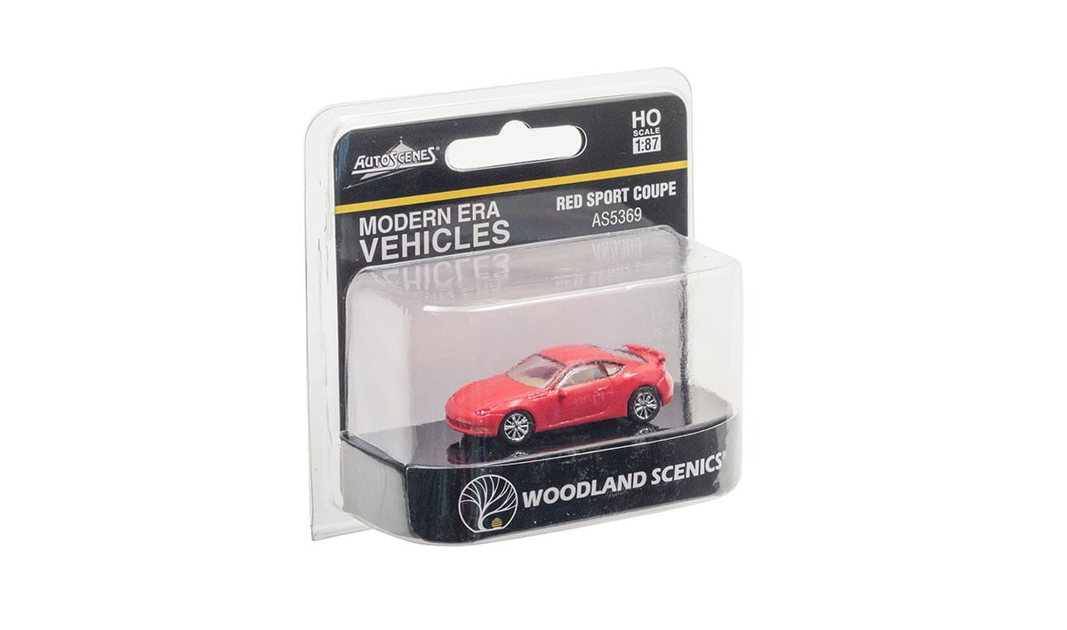 JP5369 Red Sport Coupe - HO Scale | Just Plug