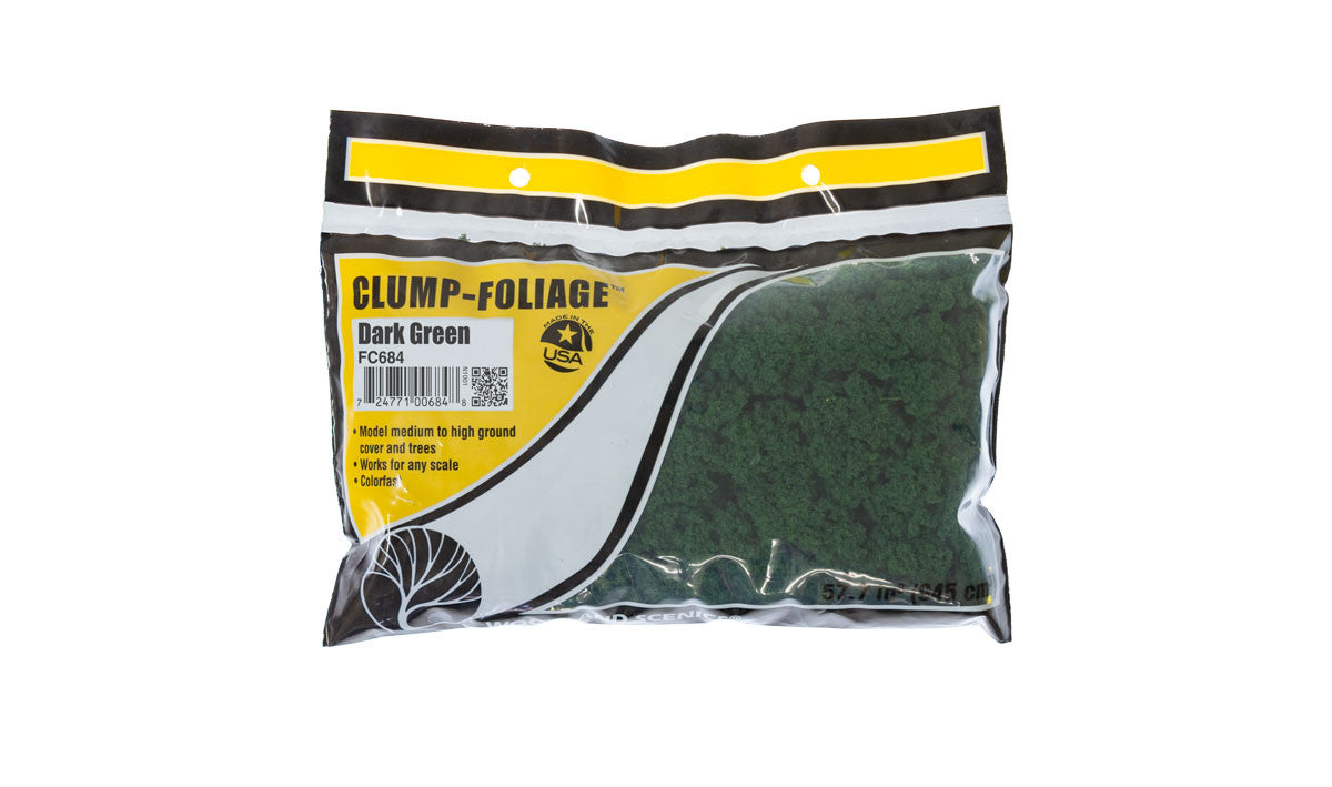 FC684 Clump Foliage | Dark Green | Small Bag