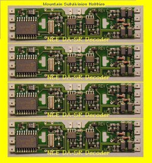107 DA-SR DCC Decoders - pack/4