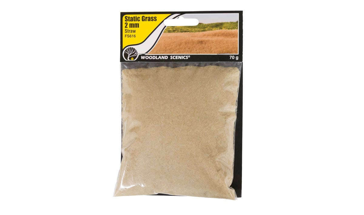 FS616 Static Grass - 2mm Straw