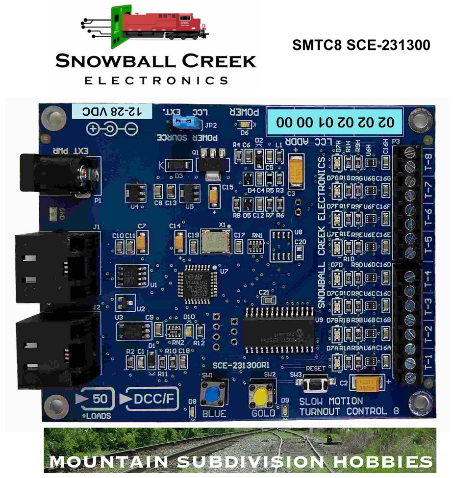 SMTC8 Slow Motion Turnout Control x8