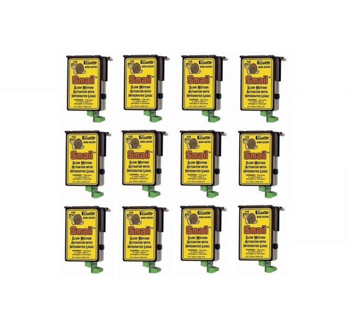 800-6212TB Tortoise SMAIL DCC Decoder & Terminal Block equipped Switch Machine 12 Pack