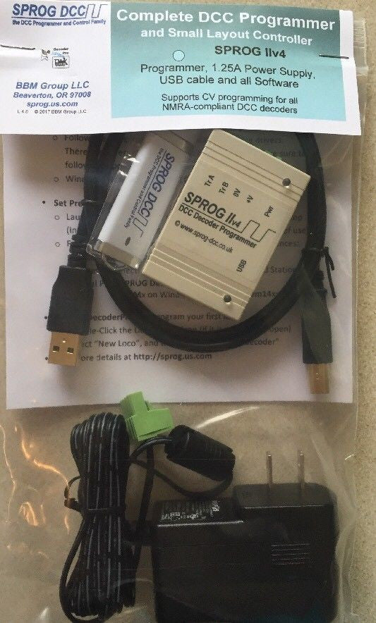 SPROG IIv4 DCC Programmer