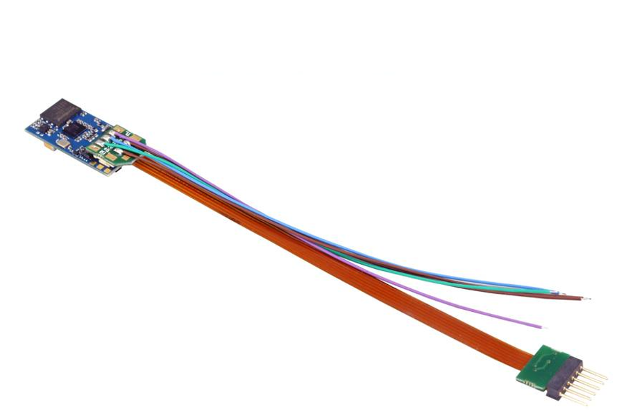 58816 LokSound 5 6-pin NEM651 | DCC/MM/SX/M4 Micro | Sound Decoder & speaker