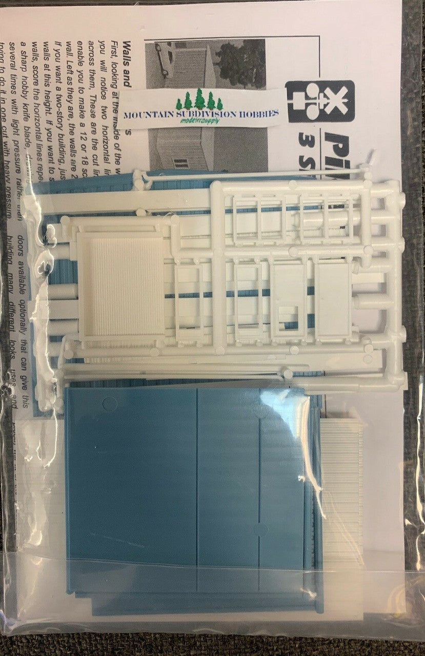 16 HO Modern Yard Office (3 Size kit)