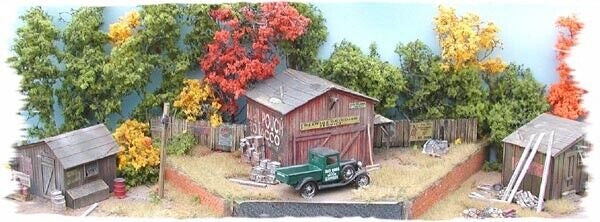 992 HO The Shack Pack (3 in 1) 3 Structure Kits