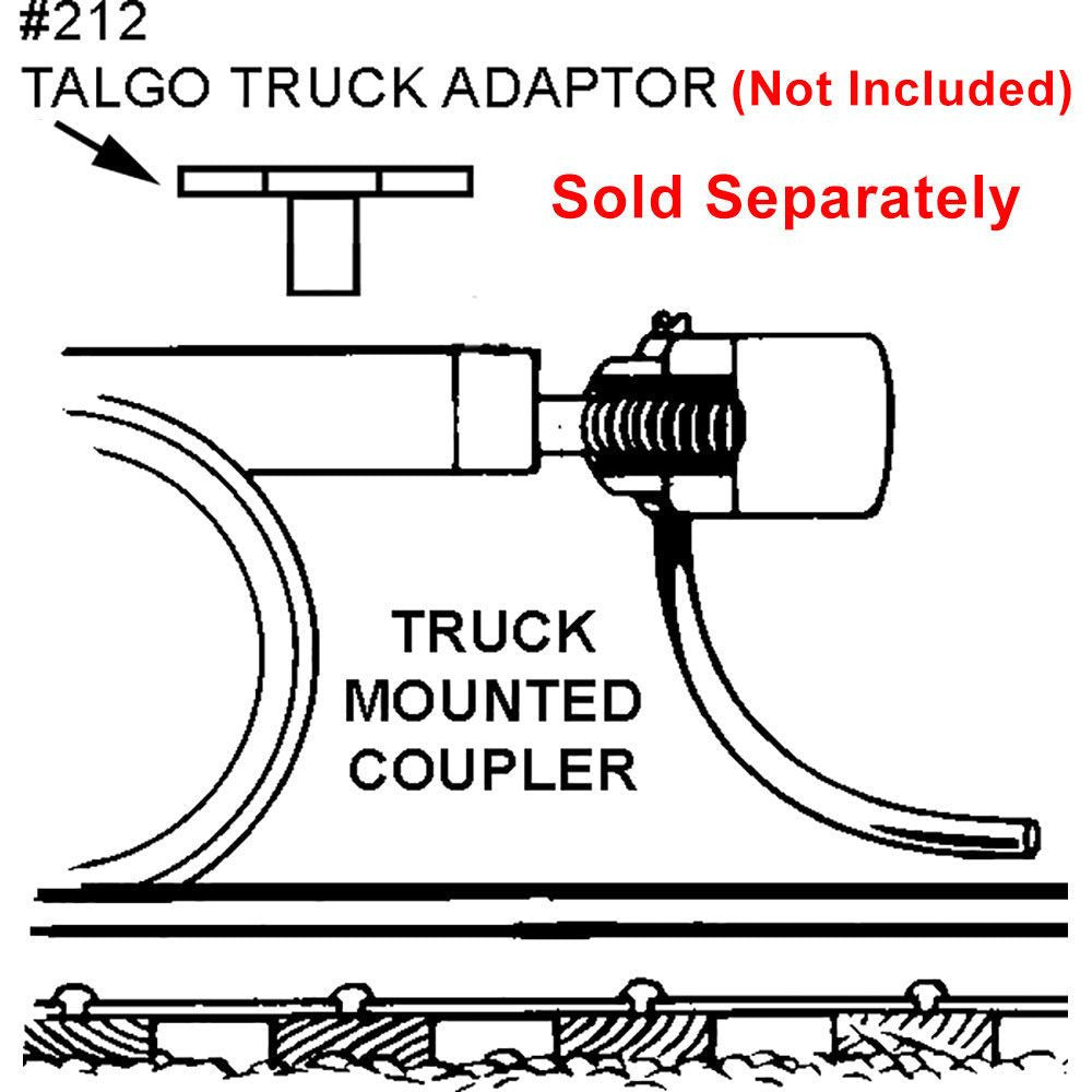 Kadee #147 HO Scale Whisker® Metal Couplers with Gearboxes - Medium (9/32") Underset Shank