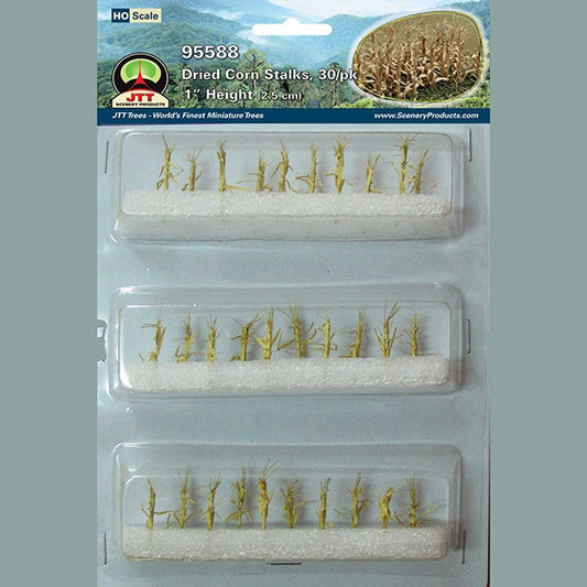JTT Scenery 95588 Dried Corn Stalks | HO scale | 30 pack