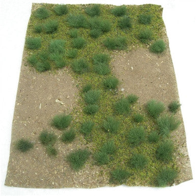 JTT Scenery 95601 Landscaping Details | Green Grassland | 5x7" sheet