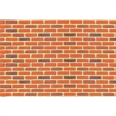 JTT Scenery 97422 Pattern Sheets | HO scale 1:100 | Brick | 2 pack