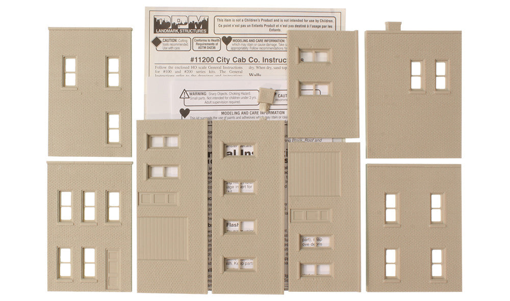 City Cab Co. - HO Scale Kit