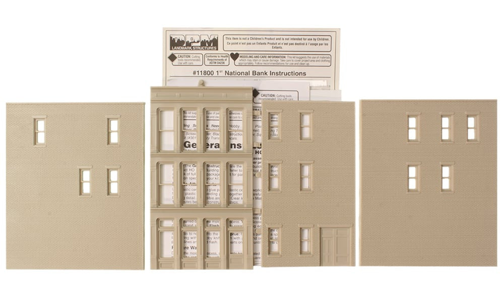11800 1st National Bank - HO Scale Kit