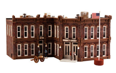 County Courthouse - HO Scale Kit