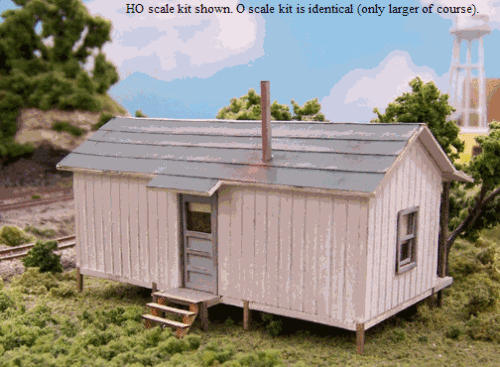 176 HO Company House - Laser Cut Kit