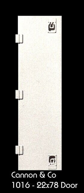 HD-1016 22x78 Latched Hood Doors 8pk