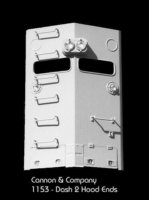 HE-1153 EMD Long Hood Ends Dash 2 50-70