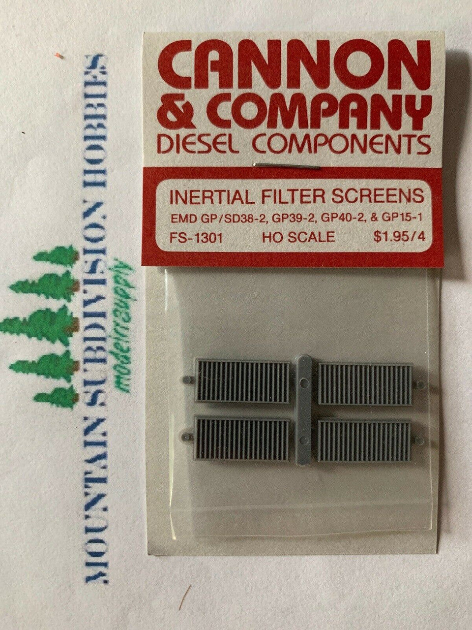 FS-1301 Filter Screens Late EMD GP