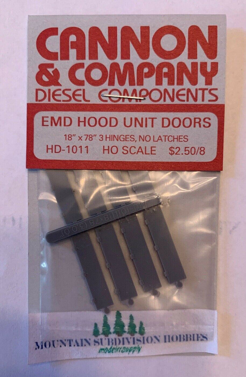 HD-1011 18x78 Plain Hood Doors 8/pkg