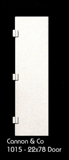 HD-1015 22x78 Plain Hood Doors 8pk