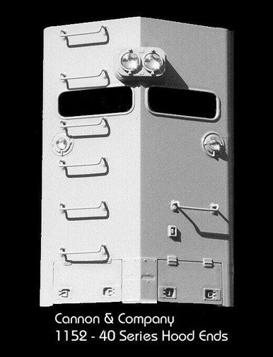 HE-1152 EMD Long Hood Ends 40 Series