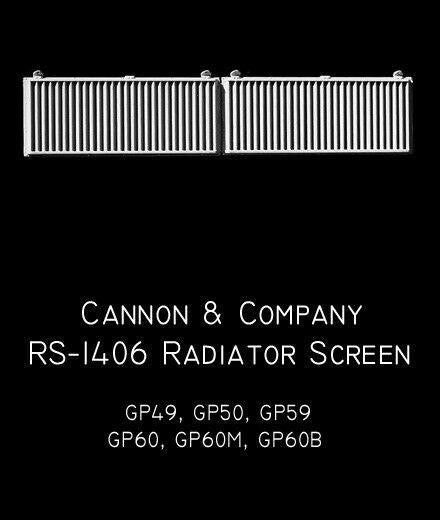 RS-1406 Radiator Grille GP49 GP50 GP59 GP60/M/B