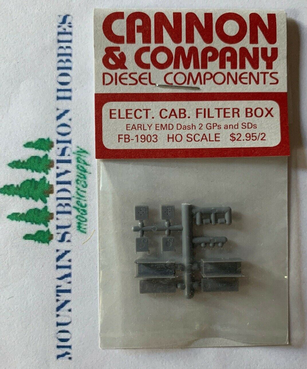 FB-1903 EMD Electrical Cabinet Air Filter Box
