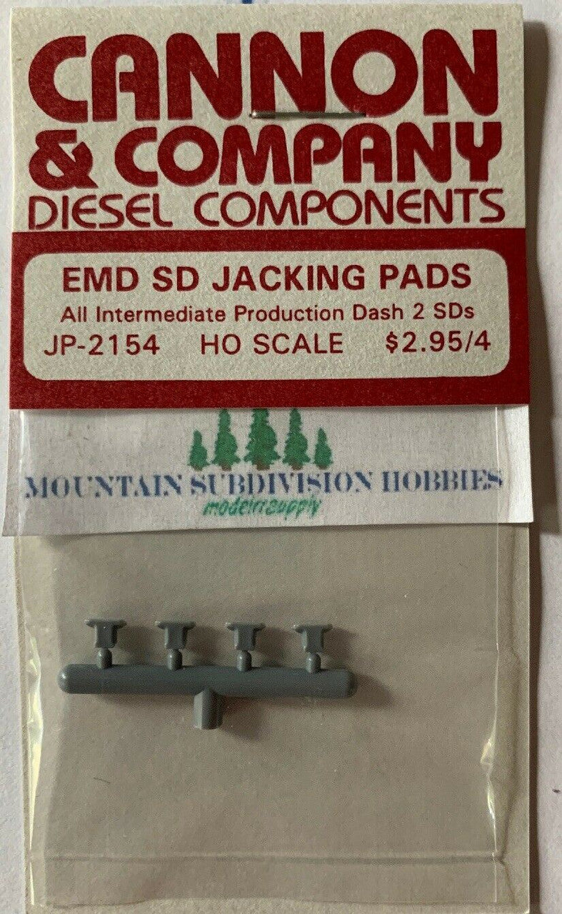 JP-2154 EMD Tall SD Jacking Pad Dash-2's 1974-77