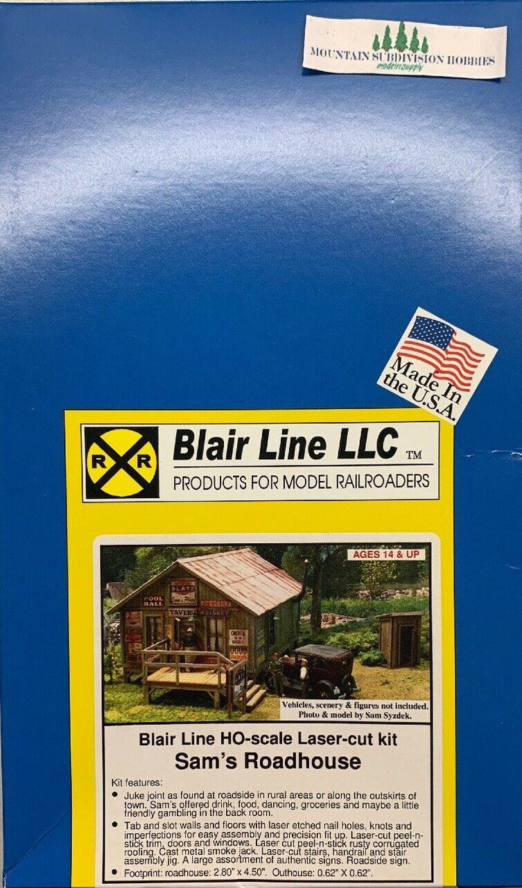 2003 HO Sam's Roadhouse Laser cut kit