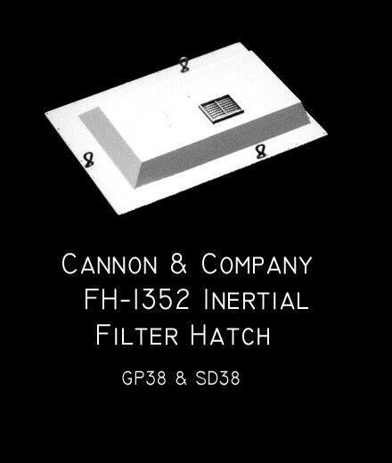 FS-1352 Inertial Filter Hatch / Dust Bin GP/SD38