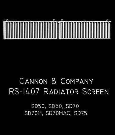 RS-1407 Radiator Screen SD50/60/70/70MAC/75
