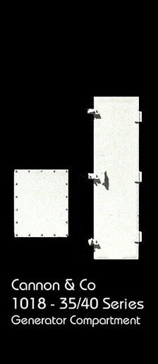 HD-1018 Generator Comp Door & Plate