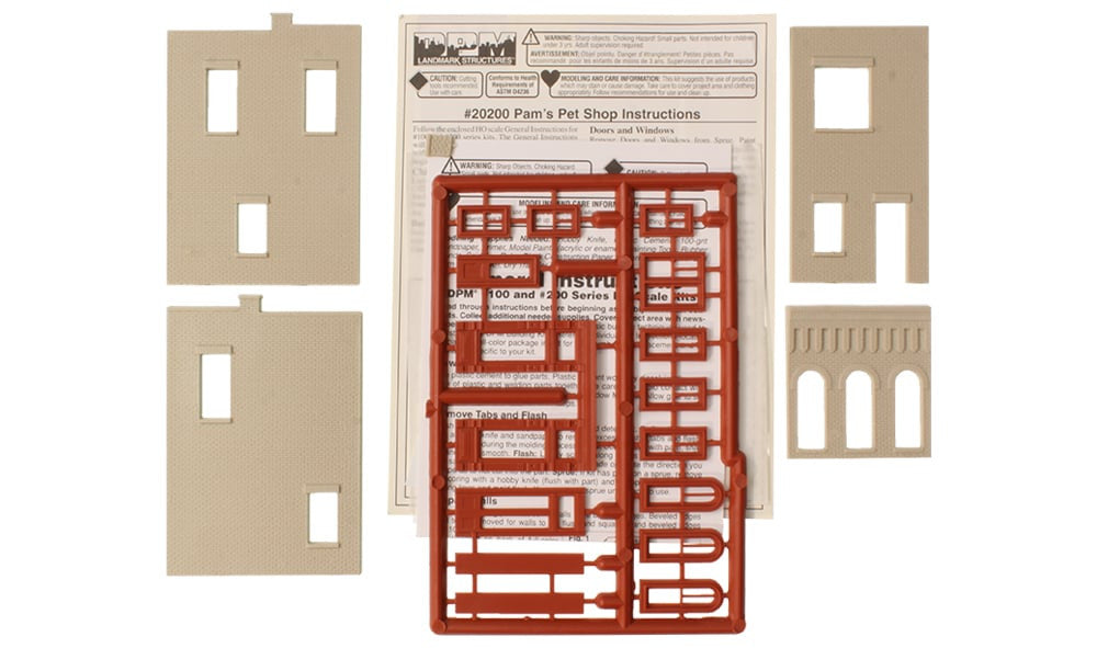 Pam's Pet Shop - HO Scale Kit