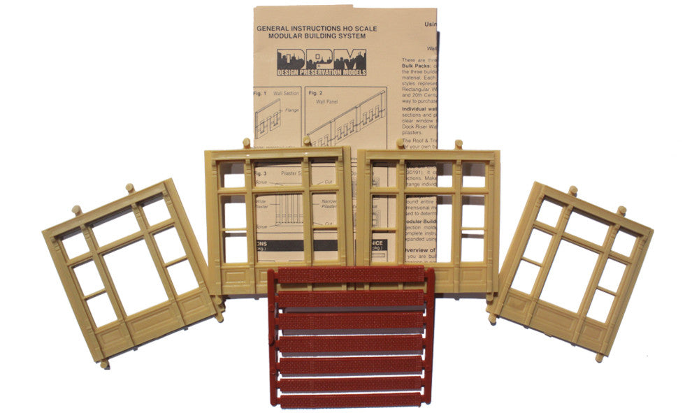 Street Level Victorian Window | 4pk