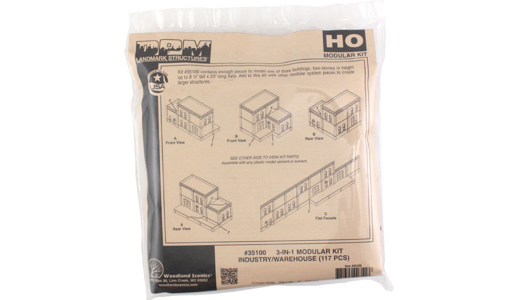 3-in-1 Modular Kit - HO Scale | Small