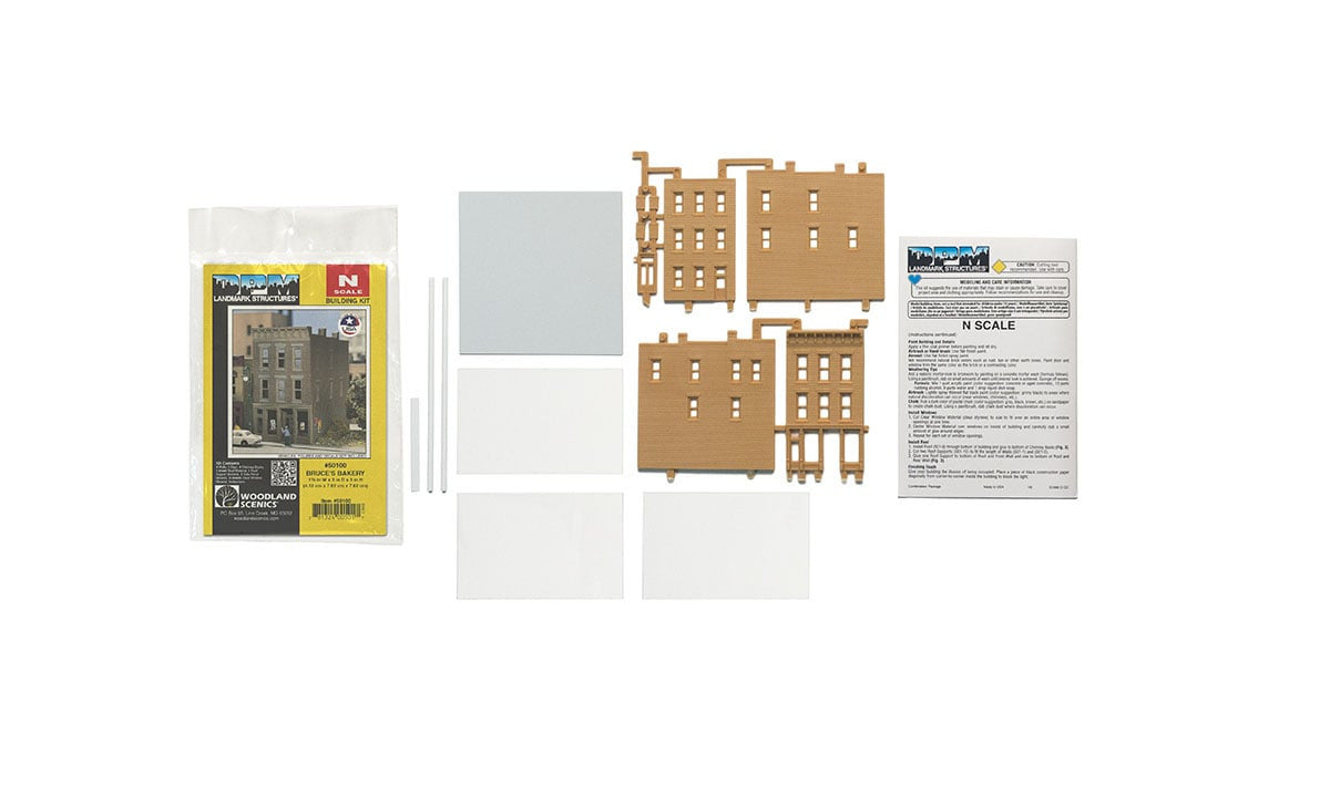 Bruce's Bakery - N Scale Kit