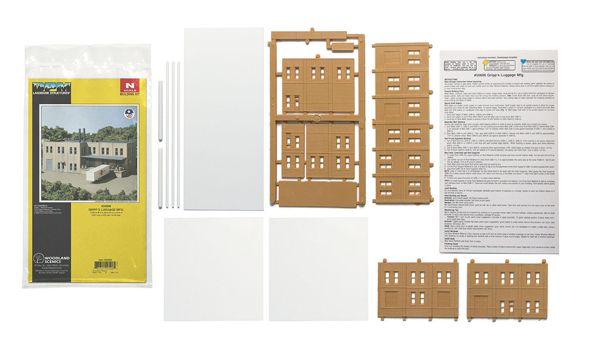 Gripp's Luggage Mfg. - N Scale Kit