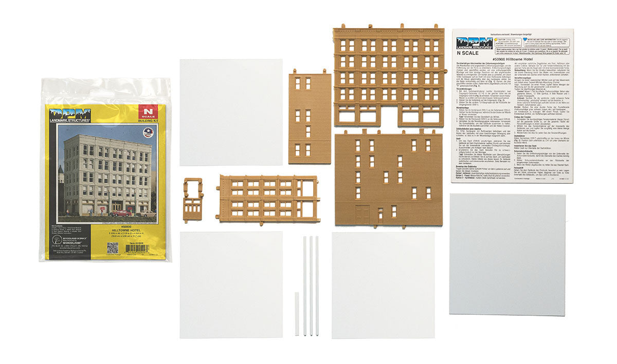 Hilltowne Hotel - N Scale Kit