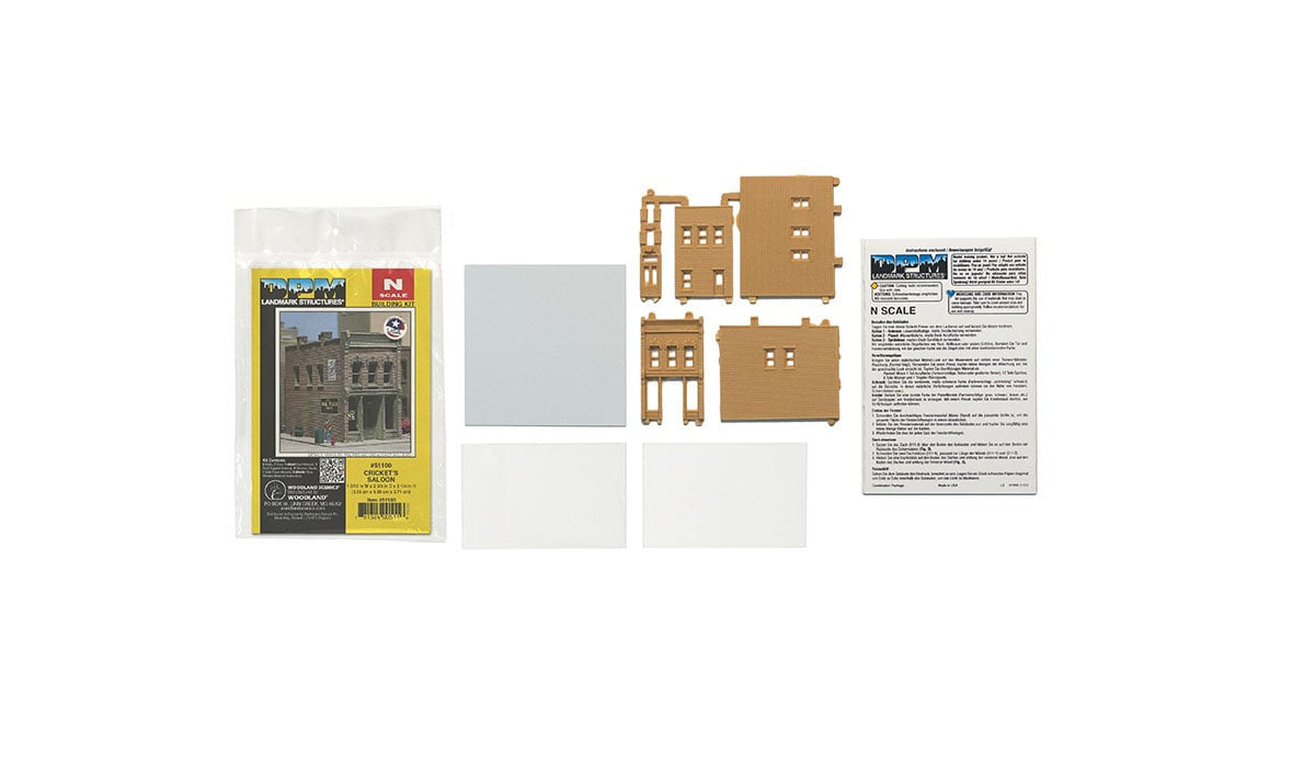 Cricket's Saloon - N Scale Kit