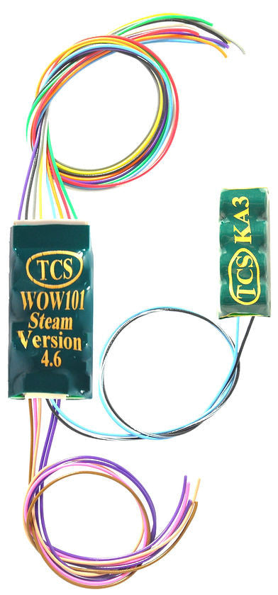 TCS 1517 WOW101-KA-Steam DCC Sound Decoder with Keep Alive | Version 4.6