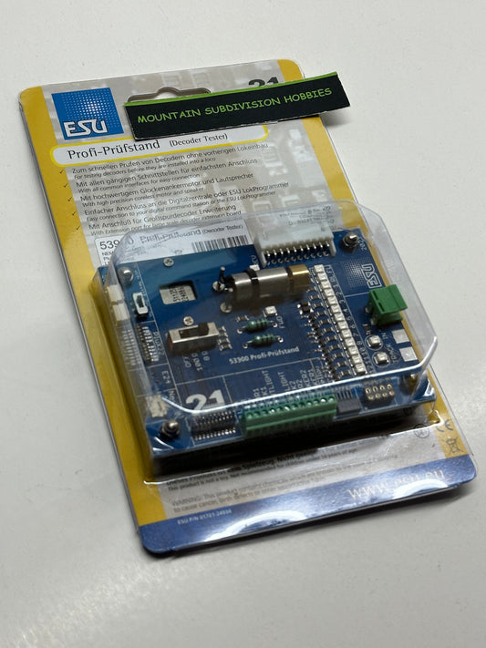 53900 DCC Decoder Tester with motor speaker LED's